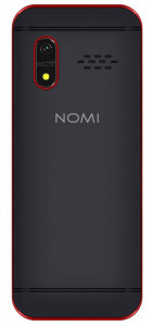   Nomi i186 Dual Sim Black/Red 3