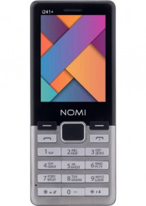   Nomi i241+ Dual Sim Metal Steel