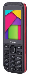   Nomi i244 Dual Sim Black-Red 4