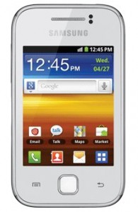  Samsung GT-S5360 Galaxy Y Pure White