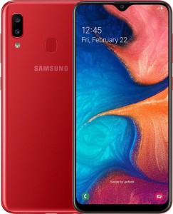  Samsung Galaxy A20 SM-A205 Red (SM-A205FZRVSEK)