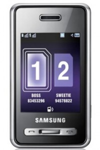 Samsung SGH-D980 Black DuoS