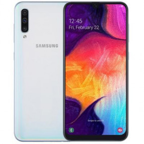  Samsung SM-A505FM Galaxy A50 128Gb White (SM-A505FZWQSEK)