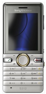 Sony Ericsson S312 Silver