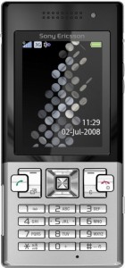 Sony Ericsson T700 Black on Silver