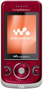 Sony Ericsson W760i Fancy Red