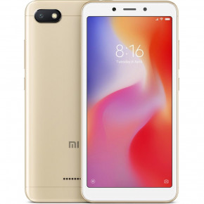  Xiaomi Redmi 6A 2/16Gb Gold*EU 6