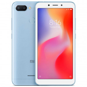  Xiaomi Redmi 6 3/32GB Blue *CN