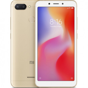  Xiaomi Redmi 6 3/32GB Gold *CN 4