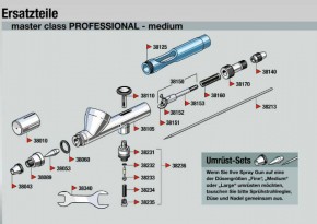  Revell Spray Gun master class PROF (39108) 4