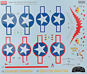   Academy  B-25G Shark Mouth (AC12290) 12