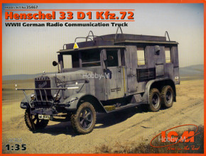  ICM      Henschel 33 D1 Kfz72 1:35 (ICM35467) 