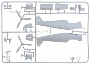  ICM   Messerschmitt Bf-109 F2 (ICM48102) 3