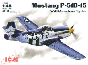  ICM  Mustang P-51 D - 15 (ICM48151) 