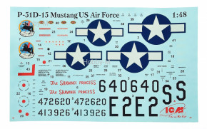  ICM  Mustang P-51 D - 15 (ICM48151)  9