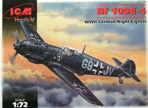  ICM    Messerschmitt Bf 109E-4 (ICM72134)