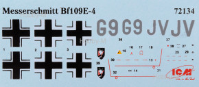  ICM    Messerschmitt Bf 109E-4 (ICM72134) 5