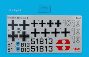  ICM  - Heinkel He-51 A1 (ICM72193)  3