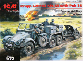  ICM   Krupp L2H143 Kfz.69   PaK-36 (ICM72461)