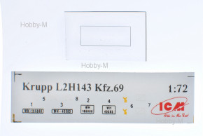  ICM   Krupp L2H143 Kfz.69   PaK-36 (ICM72461) 5