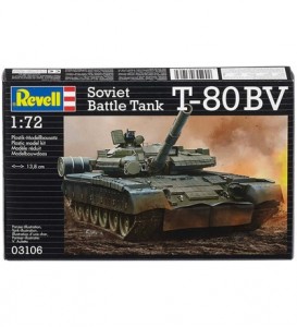   Revell 4-   1985 .  T-80 BV 1:72 12+ (3106)