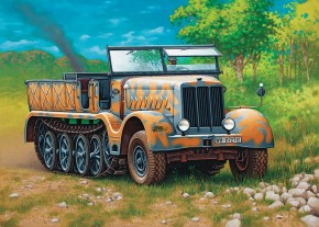   Revell   1936   Sd.Kfz. 9 Halftrack Famo 18t 1:72 (3141) 4