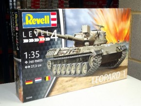   Revell 4-   Leopard 1 (2. - 4. production batch) 1964  1:35 12+ (3240) 3