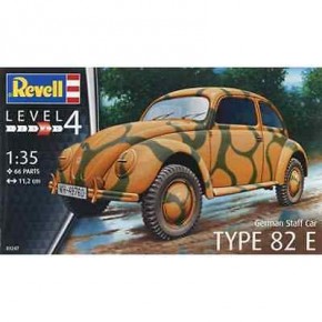   Revell 4-   (1940.,) German Staff Car TYPE 82E 1:35 12+ (3247) 3