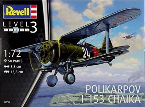   Revell  Polikarpov I-153 Chaika 1:72 (3963) 4