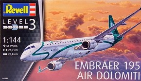   Revell 3-    Embraer 195 1:144 10+ (4884) 3