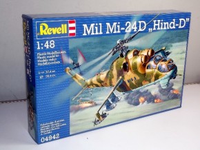   Revell 4-   Mil Mi 24 Hind 1:48 10+ (4942) 3