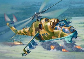   Revell 4-   Mil Mi 24 Hind 1:48 10+ (4942) 4