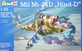   Revell 4-   Mil Mi 24 Hind 1:48 10+ (4942) 8