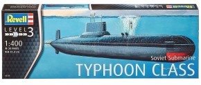   Revell 3-    1981  Soviet Submarine Typhoon Class 1:400 10+ (5138)