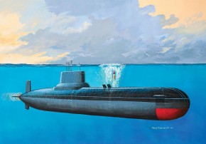   Revell 3-    1981  Soviet Submarine Typhoon Class 1:400 10+ (5138) 7