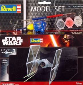   Revell 3-  Star Wars   TIE 1:110 10+ (63605) 3