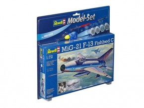   Revell 4-    MiG-21 F-13 Fishbed C 1:72 11+ (63967)