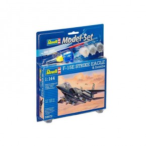   Revell 4-   F-15E Strike Eagle & Bombs 1:144 12+ (63972) 3