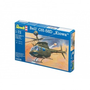   Revell 4-    Bell OH-58D Kiowa 1:72 12+ (64938) 4