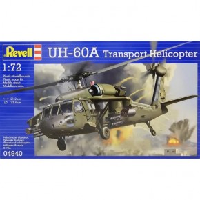   Revell 4-   UH-60A Transport Helicopter 1:72 10+ (64940) 4