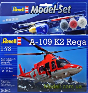   Revell 4-   A-109 K2 Rega 1:72 10+ (64941) 5