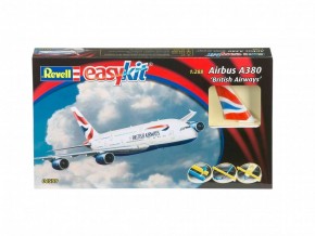   Revell 2-  Easy Kit  Airbus A380 British Airways 1:288 6+ (6599)