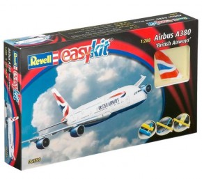   Revell 2-  Easy Kit  Airbus A380 British Airways 1:288 6+ (6599) 3