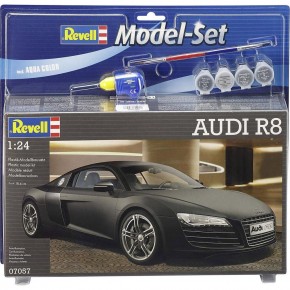   Revell 4-  Model Set  Audi R8 1:24 10+ (67057)