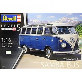   Revell 5-   VW T1 Samba Bus 1:16 14+ (7009) 3