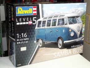   Revell 5-   VW T1 Samba Bus 1:16 14+ (7009) 6