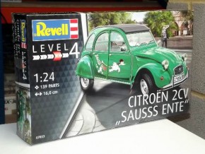   Revell 4-   Citroen 2CV Sauss Ente 1:24 12+ (7053) 3