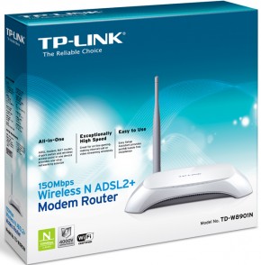  ADSL2+  TP-Link TD-W8901N (5)