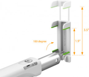  iOttie MiGo Selfie Stick White (HLMPIO110WH) 5