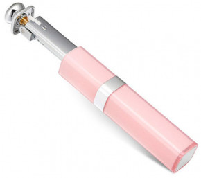  Noosy BR14 Lipstick Selfie Stick Wired Monopod Pink 4